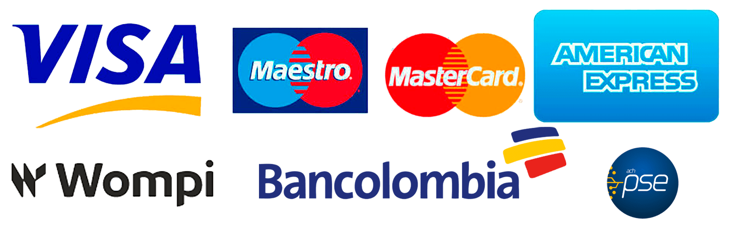 Métodos de pago aceptados